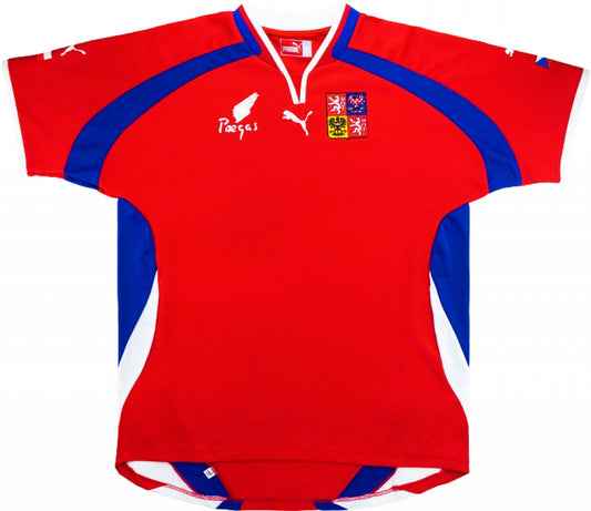 Czech Republic 2000-02 Home Shirt (L) (Very Good)_0
