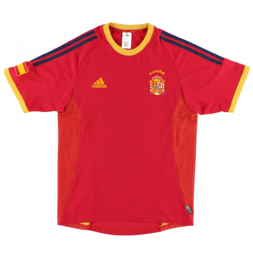 Spain 2002-04 Home Shirt ((Good) XL)_0