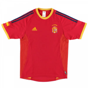 Spain 2002-04 Home Shirt (Good) (Morientes 9)_2