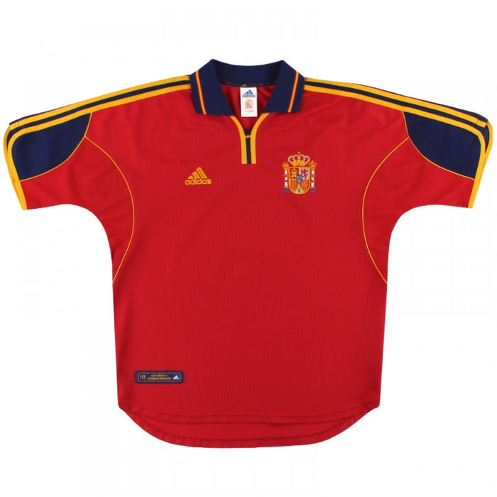 Spain 1999-02 Home Shirt ((Excellent) S)