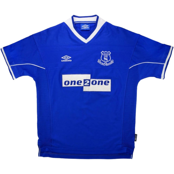 Everton 1999-00 Home Shirt ((Excellent) XL)