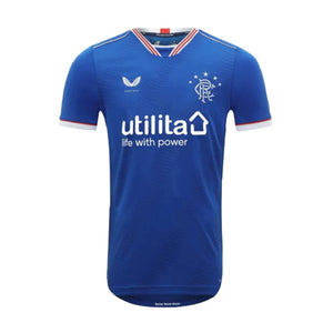 Rangers 2020-21 Home Shirt (S) (GREIG 2) (Excellent)_2