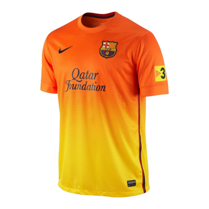 Barcelona 2012-13 Away Shirt ((Good) XL)