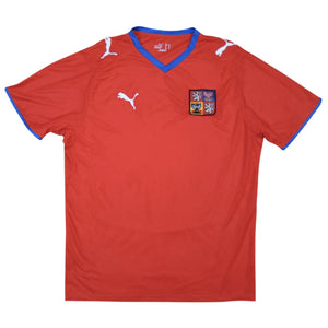 Czech Republic 2008-09 Home Shirt ((Very Good) XL)_0