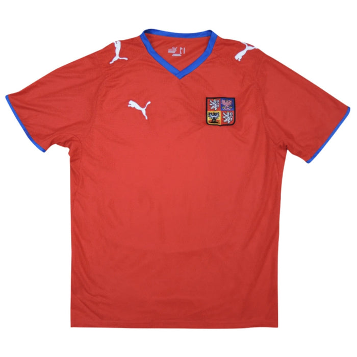 Czech Republic 2008-10 Home Shirt (XL) (Good)