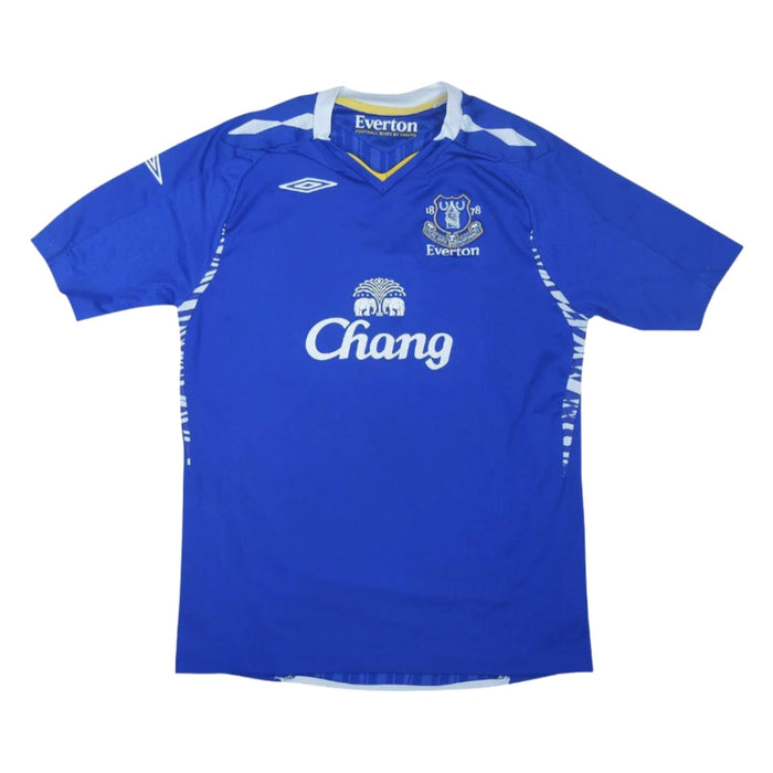 Everton 2007-08 Home Shirt ((Excellent) S)