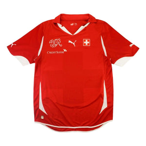 Switzerland 2010-11 Home Shirt ((Excellent) S)_0