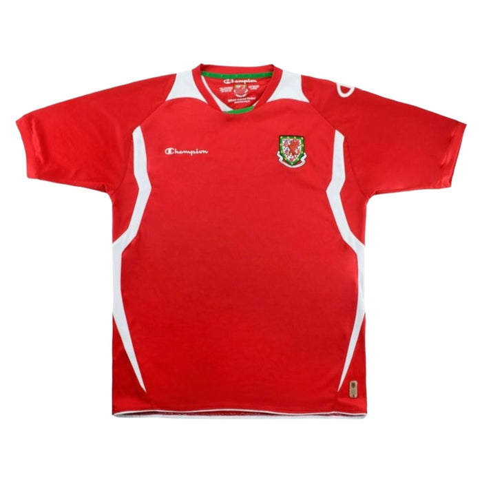 Wales 2008-10 Home Shirt (M) (Excellent)