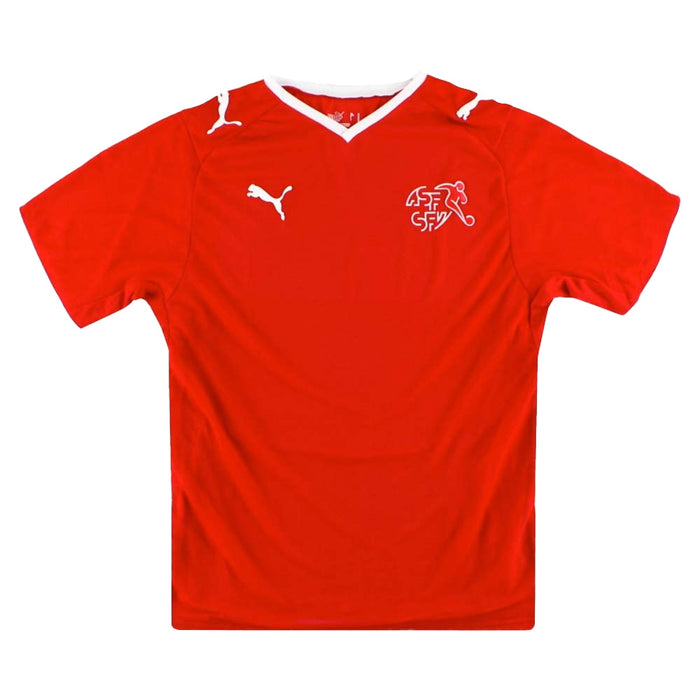 Switzerland 2008-09 Home Shirt ((Excellent) XXL)