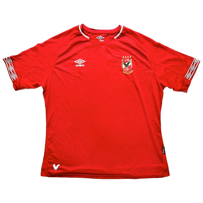 Al Ahly Egypt 2018-19 Home Shirt (Sponsorless) (3XL) (Good)