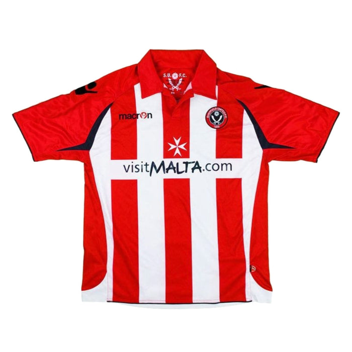 Sheffield United 2009-10 Home Shirt ((Excellent) XLB)