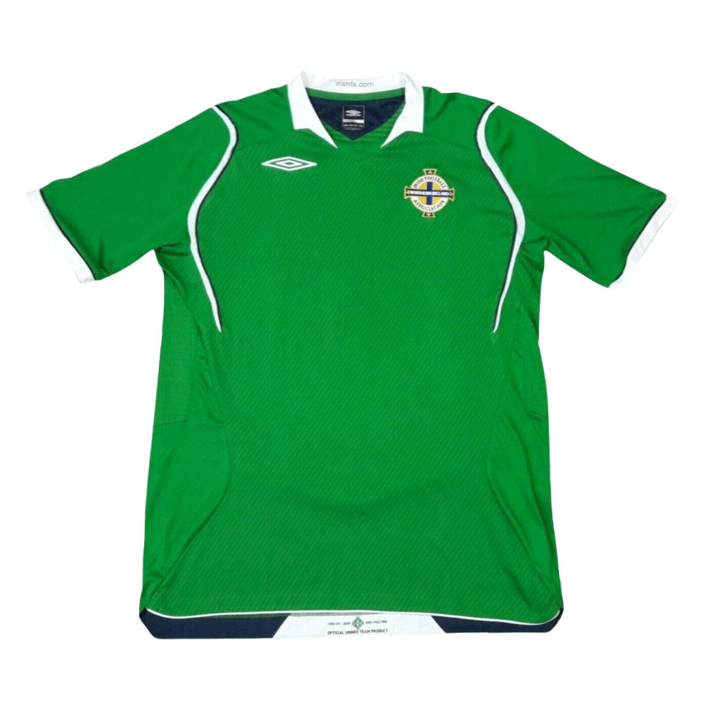 Northern Ireland 2008-09 Home Shirt (L) (Very Good)_0