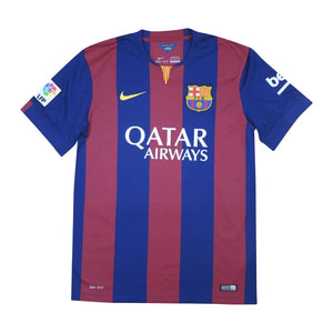 Barcelona 2014-15 Home Shirt (L.Boys) (Mint)_0