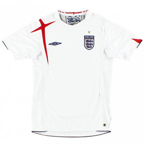 England 2006-08 Home Shirt (XL) (Excellent) (GASCOIGNE 8)_3