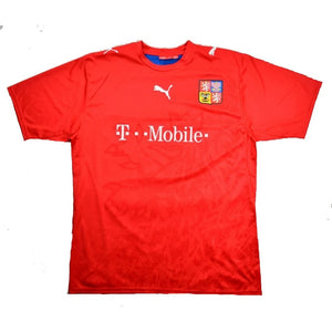 Czech Republic 2006-08 Home Shirt (L) (Mint)_0