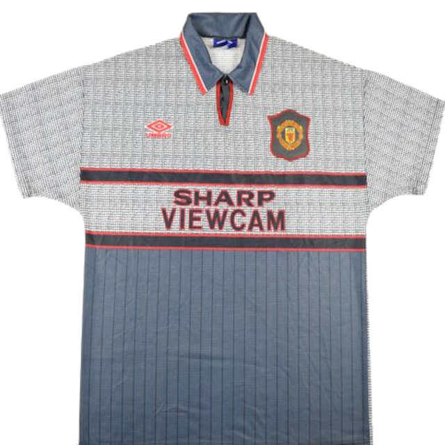 Manchester United 1995-1996 Away Shirt (L) (Very Good)_0