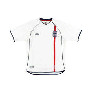 England 2001-03 Home Shirt (S) (Good) (Your Name)_3