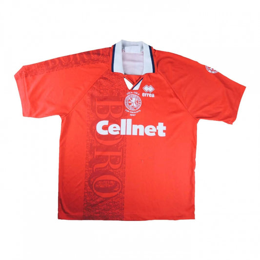 Middlesbrough 1996-97 Home Shirt (XL) (Excellent)_0