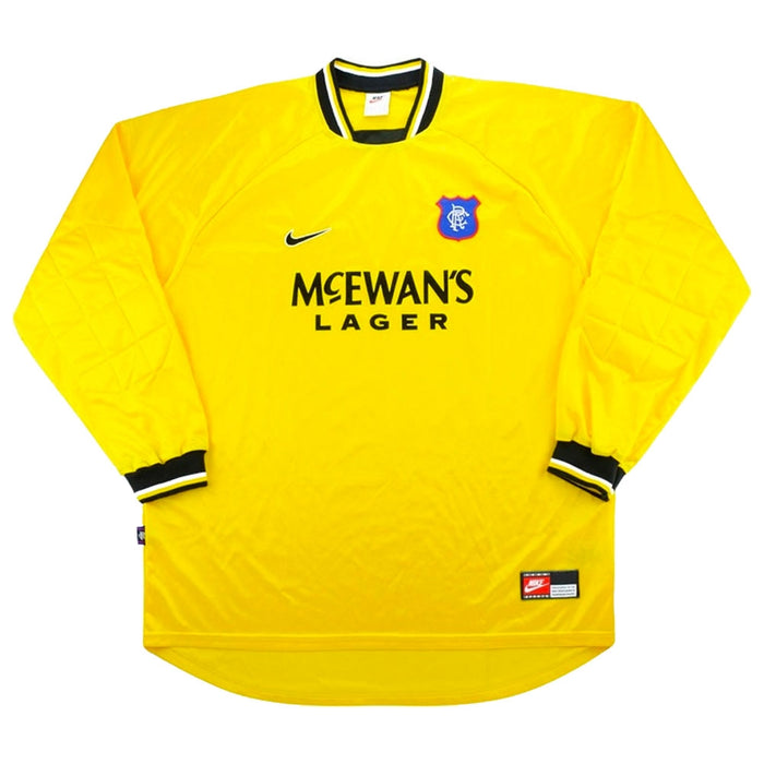 Rangers 1997-99 Goalkeeper Shirt (M) (Very Good)