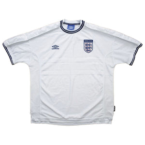 England 1999-00 Home Shirt (M) (Good) (Beckham 7)_3