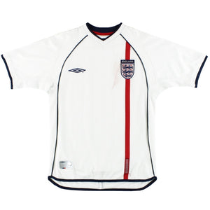 England 2001-03 Home Shirt (L) (Good) (BECKHAM 7)_3