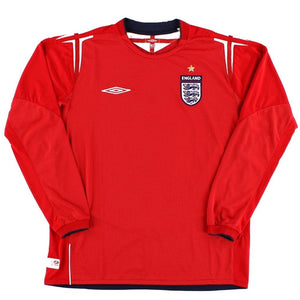 England 2004-2006 Away L/S Shirt (L) (Excellent)_0