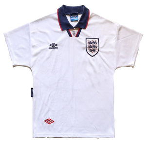 England 1993-1995 Home Shirt (XL) (Excellent)_0