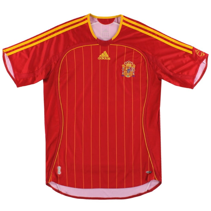 Spain 2006-08 Home Shirt (L) (Mint)