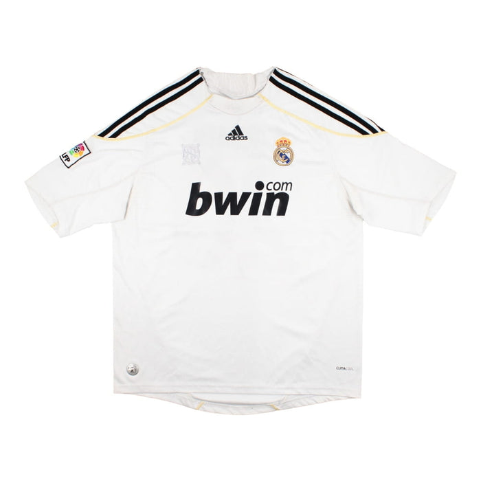 Real Madrid 2009-10 Home Shirt ((Good) S)