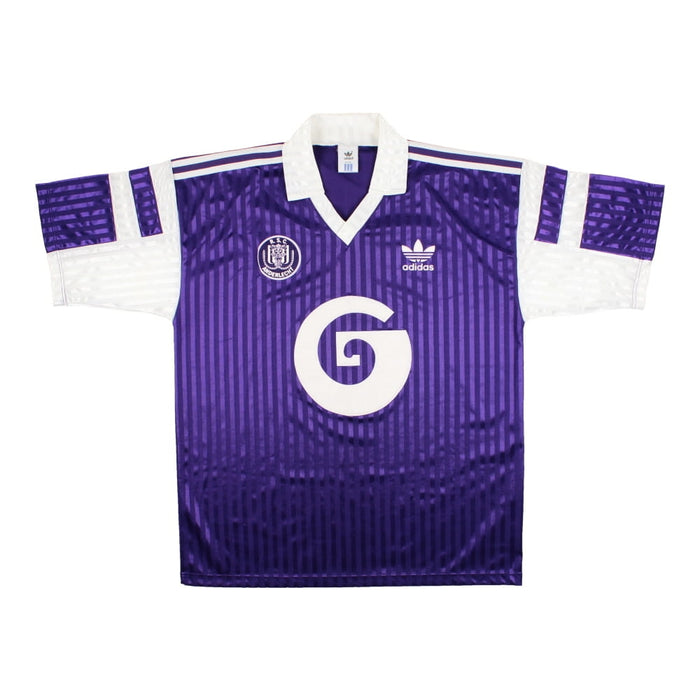 Anderlecht 1990-92 Home Shirt ((Excellent) L)