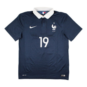 France 2014-2015 Home Shirt (Pogba #19) ((Excellent) M)_1