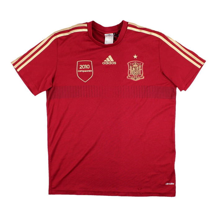 Spain 2013-14 Training Shirt (M) (Excellent)