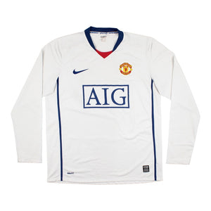 Manchester United 2008-09 Away Long Sleeve Shirt ((Very Good) M)_0