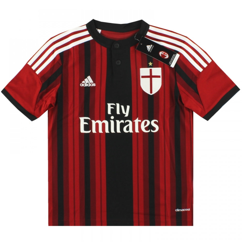AC Milan 2014-15 Home Shirt (M) (Excellent)_0