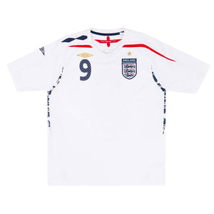 England 2007-09 Home Shirt (Rooney #9) (Fair)_1