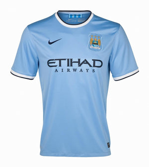 Manchester City 2013-14 Home Shirt (S) (Excellent)_0