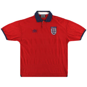 England 1999-01 Away Shirt (Excellent) (Heskey 11)_3