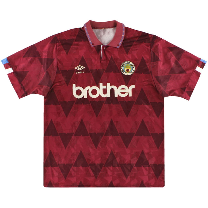 Manchester City 1990-1992 Away Shirt (Very Good)