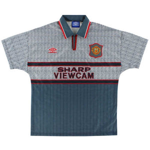 Manchester United 1995-1996 Away Shirt (L) (Excellent) (Cantona 7)_2