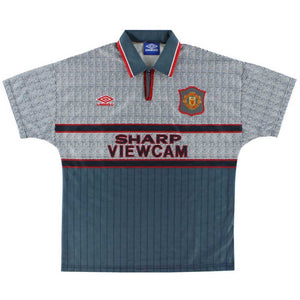 Manchester United 1995-1996 Away Shirt (Very Good)_0