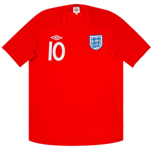 England 2010-11 Away Shirt (Rooney #10) (Very Good)_1