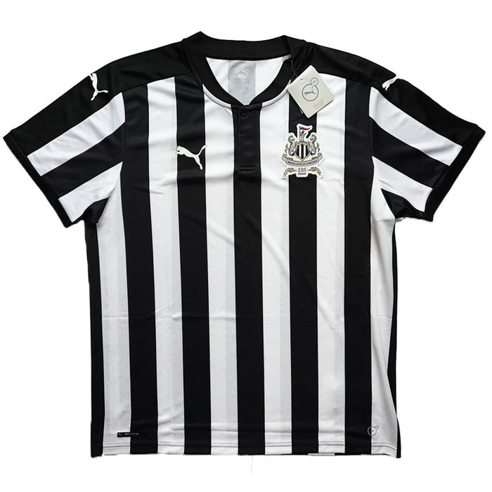 Newcastle United 2017-18 Home Shirt (Sponserless) (3XL) (Very Good)