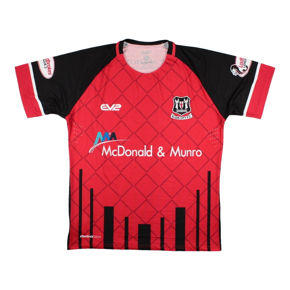 Elgin City 2018-19 Home Shirt (Excellent)_0