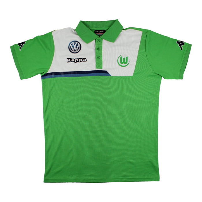 Wolfsburg 2014-16 Kappa Football Polo Shirt (M) (Excellent)