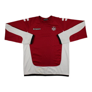 Kaiserslautern 2000s Kappa Long Sleeve Training Shirt (L) (Very Good)_0