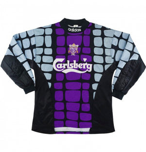 Liverpool 1994-95 GK Away Shirt (M) (Excellent) (James 1)_2