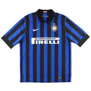 Inter Milan 2011-12 Home Shirt (XL) (Excellent)_0