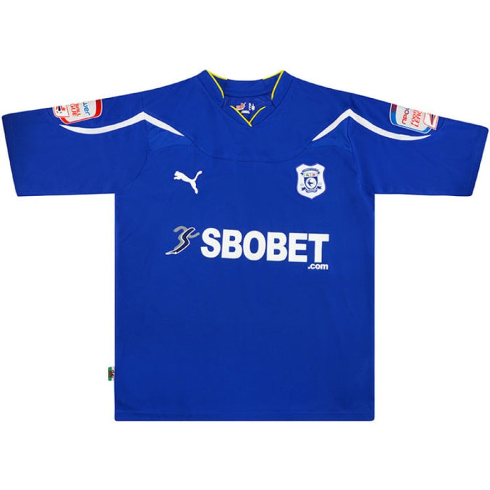 Cardiff City 2010-11 Home Shirt (XL) (Very Good)