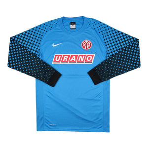 Mainz 2009-10 Long Sleeve Home Goalkeeper Shirt (S) #1 (Mint)_1