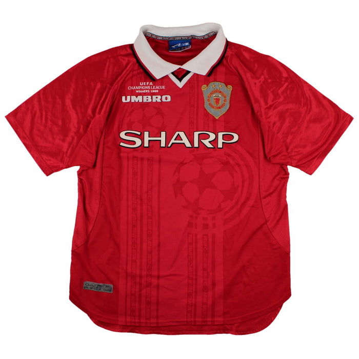 Manchester United 1999-00 European Home Shirt (XL) (Mint)